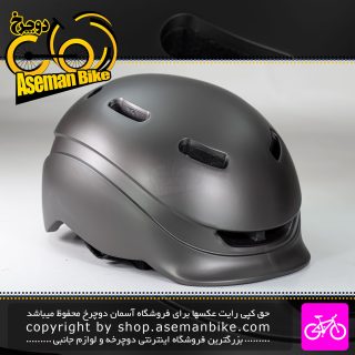 کلاه دوچرخه سواری سی تی وای مدل R55 سایز 60-55 سانت خاکستری CTY Bicycle Helmet R55 Size 55-60cm