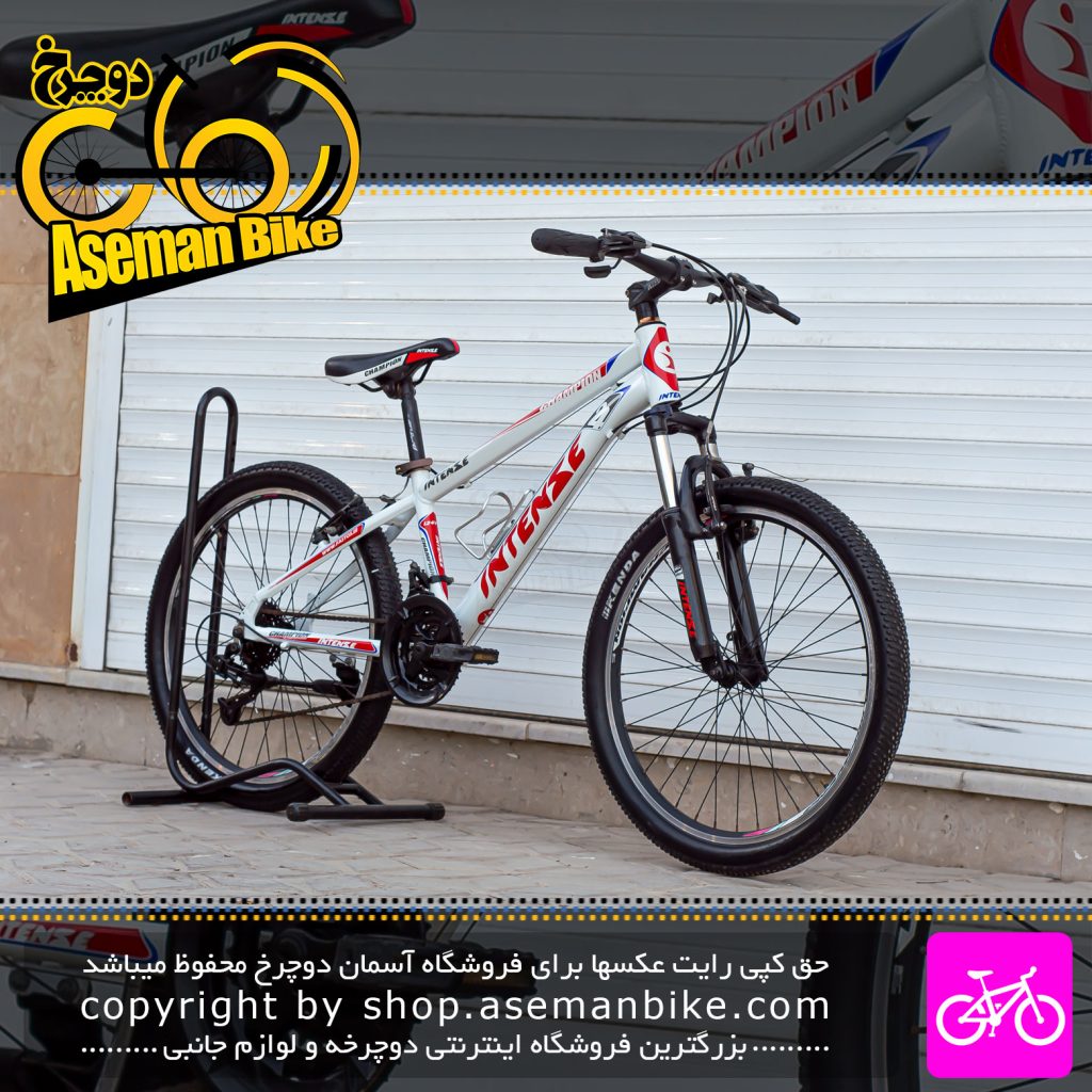 دوچرخه اینتنس مدل چمپیون دست دوم 124V آلومینیوم لوازم شیمانو اصلی سایز 24 21 سرعته Intense Bicycle Champion 124V Size 24 21 Speed