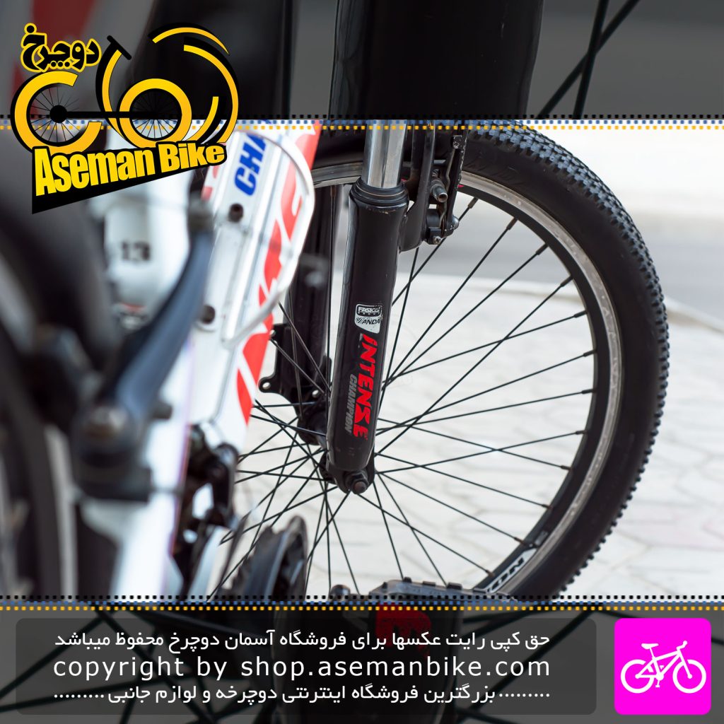 دوچرخه اینتنس مدل چمپیون دست دوم 124V آلومینیوم لوازم شیمانو اصلی سایز 24 21 سرعته Intense Bicycle Champion 124V Size 24 21 Speed