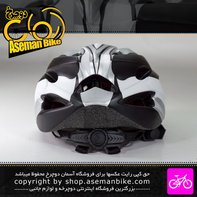 کلاه دوچرخه سواری کدی مدل WRT سایز 60-55 سانت مشکی سفید Kodi Bicycle Helmet WRT Size 55-60cm