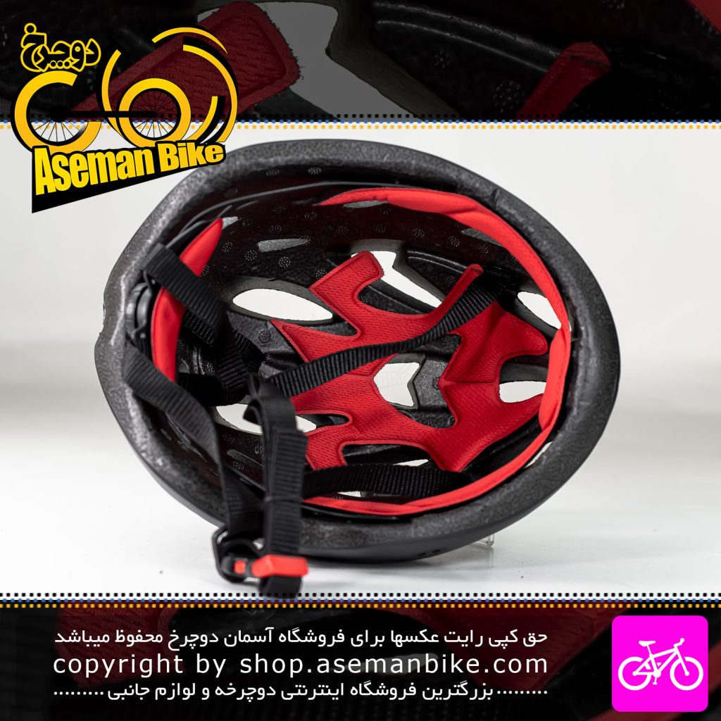 کلاه دوچرخه سواری کدی مدل X09 سایز 60-55 سانت مشکی مات KODI Bicycle Helmet X09 Size 55-60cm