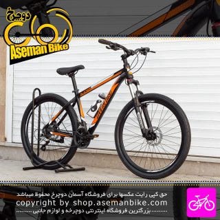 دوچرخه اورلورد مدل OL27506 سایز 27.5 24 سرعته مشکی نارنجی Overlord Bicycle OL27506 Size 27.5 24  Speed