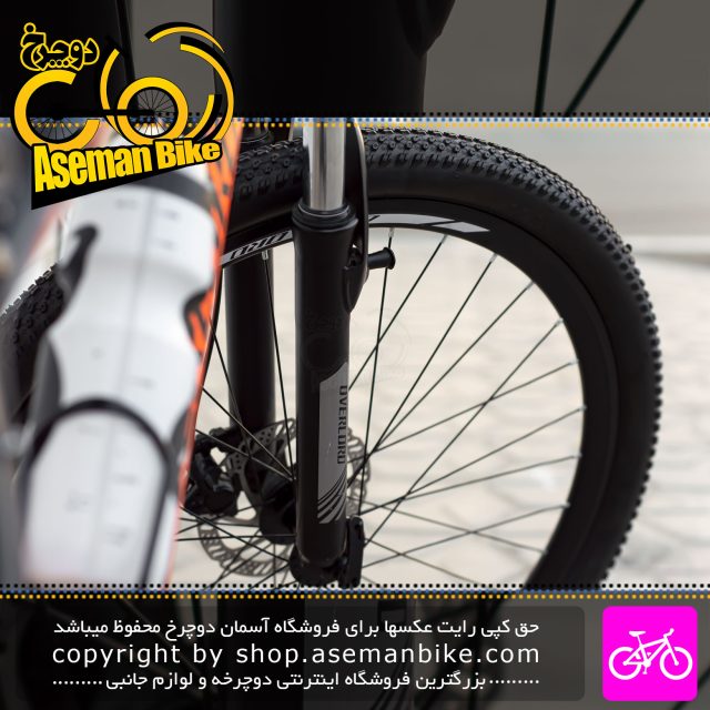 دوچرخه اورلورد مدل OL27506 سایز 27.5 24 سرعته مشکی نارنجی Overlord Bicycle OL27506 Size 27.5 24 Speed