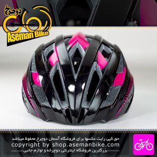 کلاه دوچرخه سواری پیکو مدل XXR سایز 60-55 سانت مشکی صورتی Pico Bicycle Helmet XXR Size 55-60cm