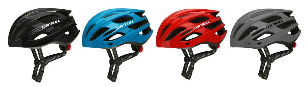 کلاه عینک دار چراغ دار دوچرخه کربول Cairbull Spark CB-10 سایز 55-61