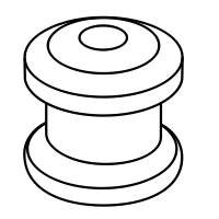 کاسه دوشاخ – بست زین دوچرخه